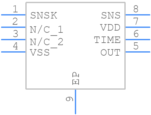AT42QT1012-MAH - Microchip - PCB symbol