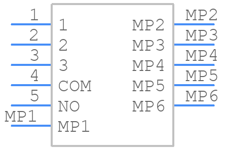 RK1191114001 - ALPS Electric - PCB symbol