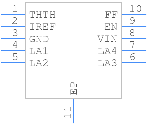 A6261KLYTR-T - Allegro Microsystems - PCB symbol