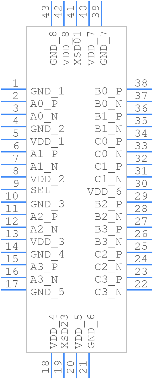 CBTL04083ABS,518 - NXP - PCB symbol