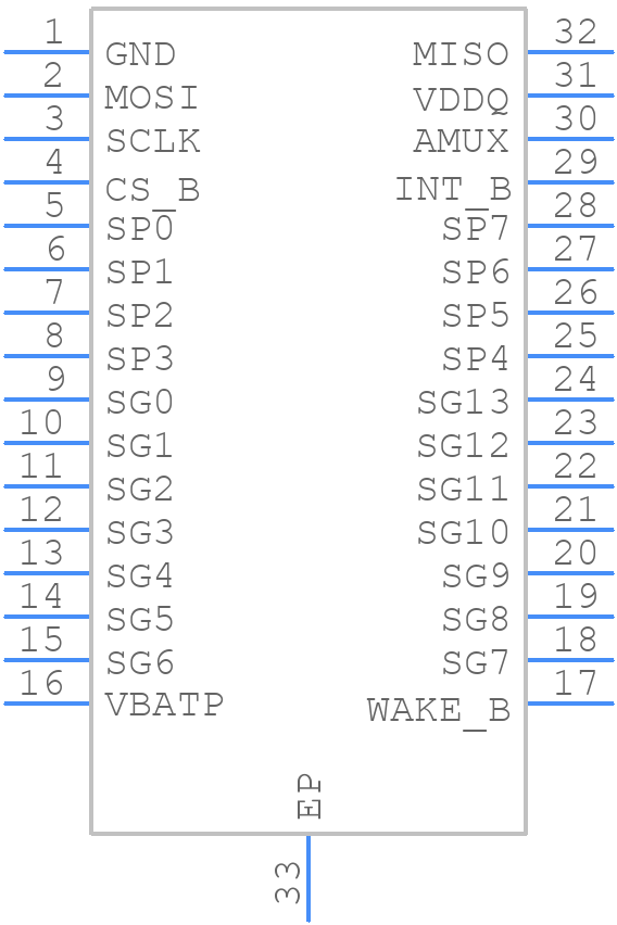 MC33978AEK - NXP - PCB symbol