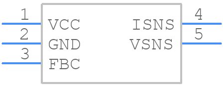 NCP4328ASNT1G - onsemi - PCB symbol