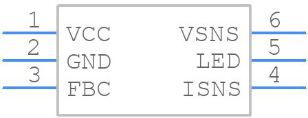 NCP4328BSNT1G - onsemi - PCB symbol