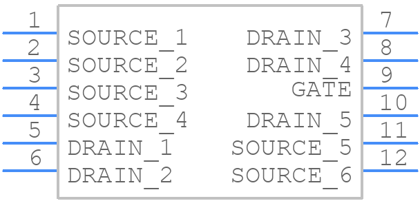 IQE006NE2LM5CGATMA1 - Infineon - PCB symbol