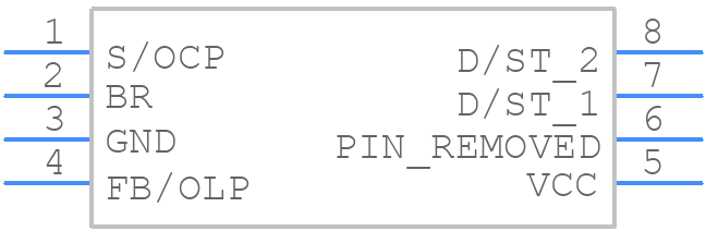STR-A6059H - Allegro Microsystems - PCB symbol