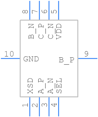 CBTL01023GM,115 - NXP - PCB symbol