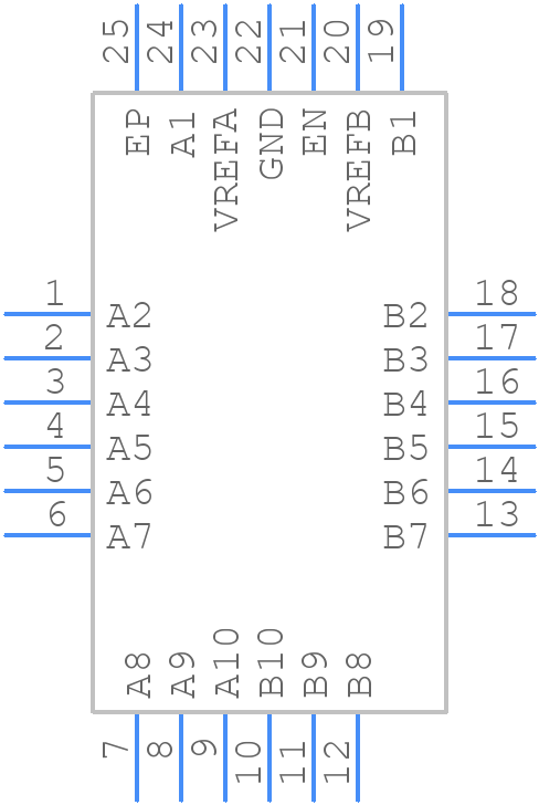 NVT2010BS,115 - NXP - PCB symbol