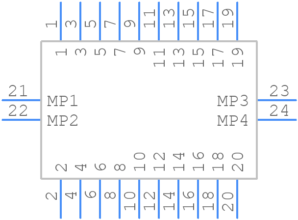 AXT520124A - Panasonic - PCB symbol