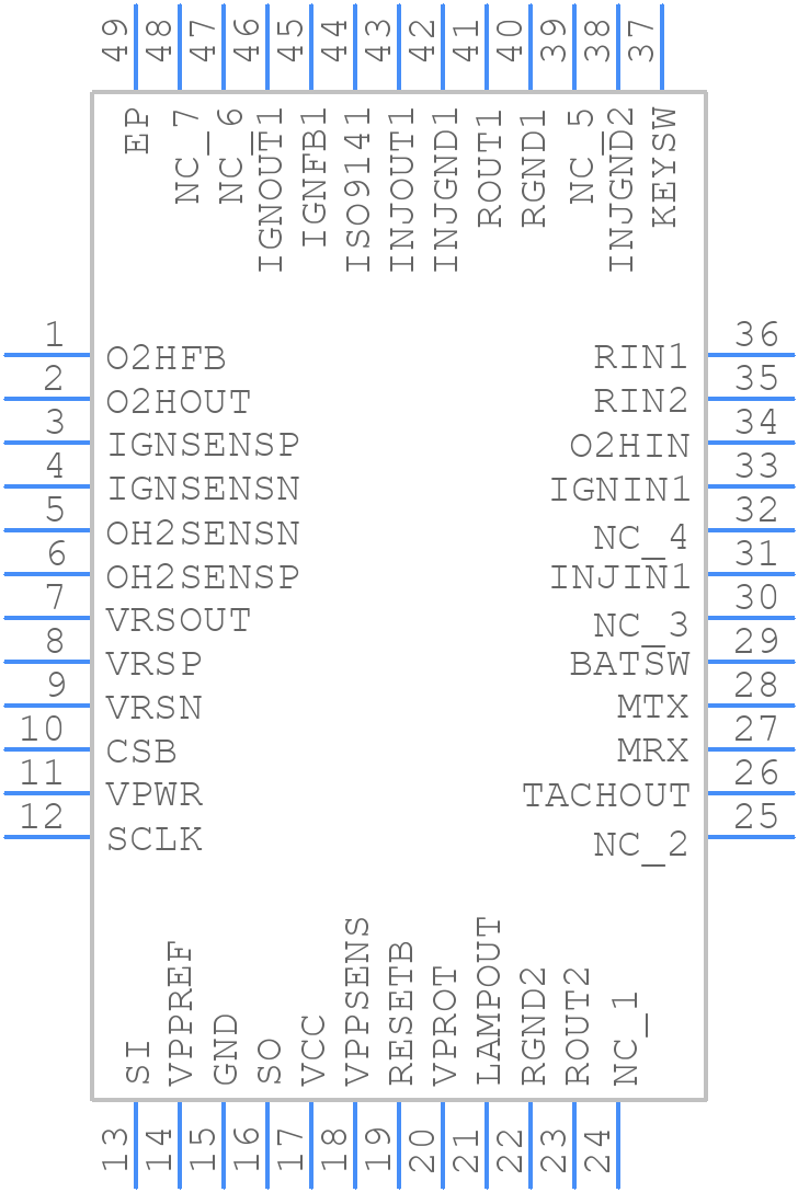 MC33813AER2 - NXP - PCB symbol