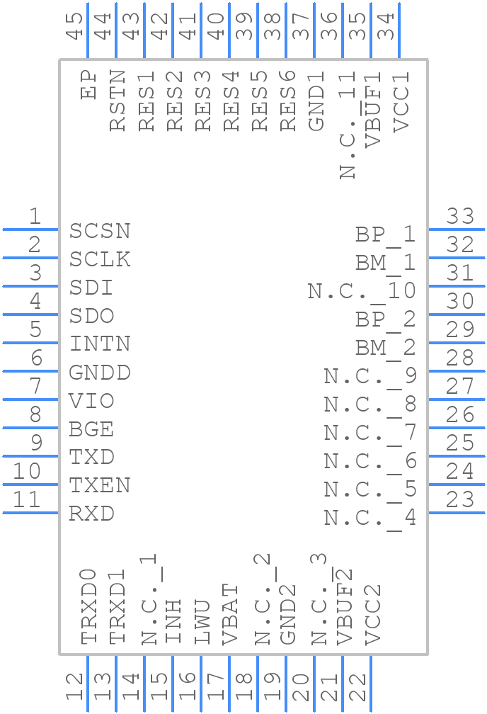 TJA1086HNJ - NXP - PCB symbol