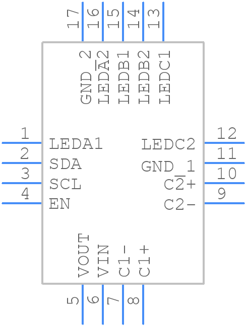 CAT3626 - onsemi - PCB symbol
