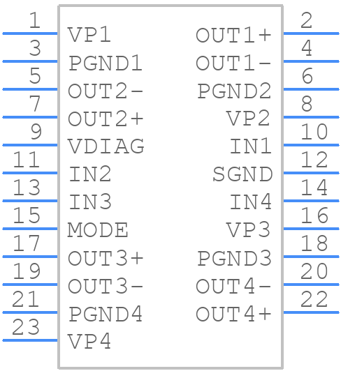 TDA8571J/N2S,112 - NXP - PCB symbol