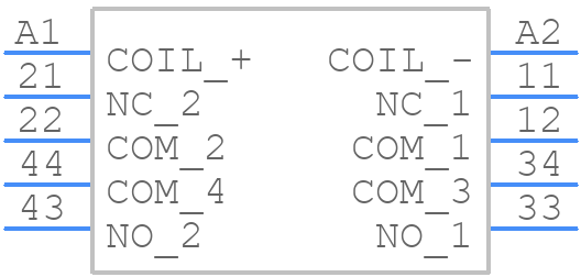 1-1415055-1 - TE Connectivity - PCB symbol