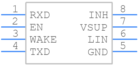 MC33662BLEFR2 - NXP - PCB symbol
