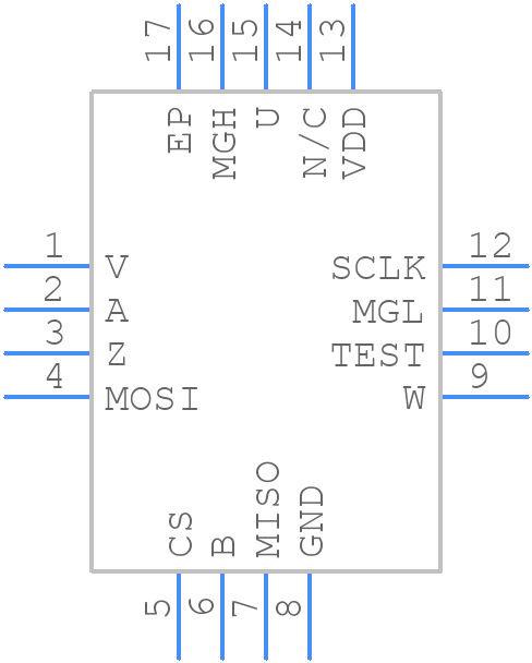 MA330GQ-Z - Monolithic Power Systems (MPS) - PCB symbol