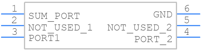ADP-2-20+ - Mini-Circuits - PCB symbol