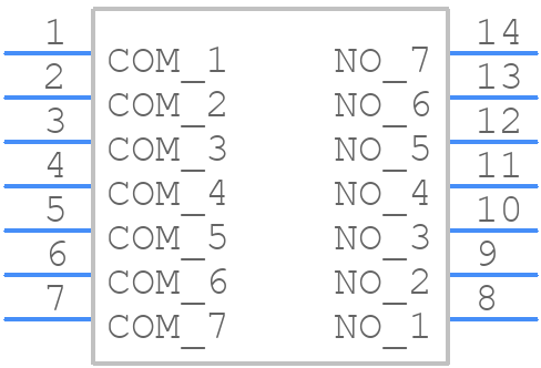 MCEMR-07-T - Multicomp Pro - PCB symbol