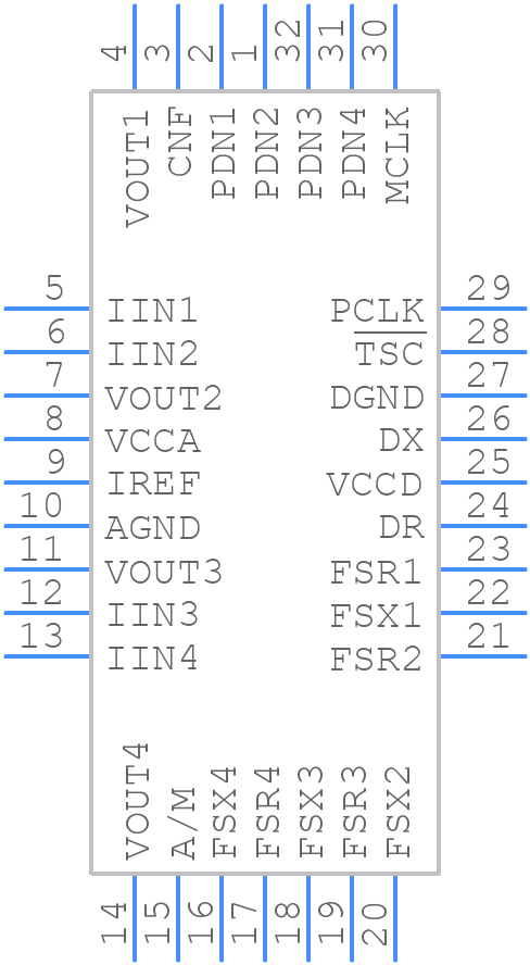 821004JG8 - Renesas Electronics - PCB symbol
