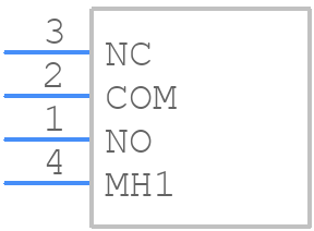 2AS1T2A1M7RE - Multicomp Pro - PCB symbol