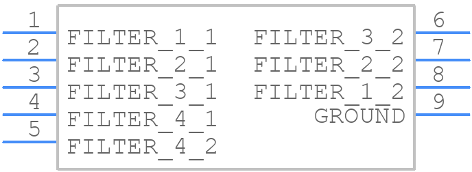 NUF4402MNT1G - onsemi - PCB symbol