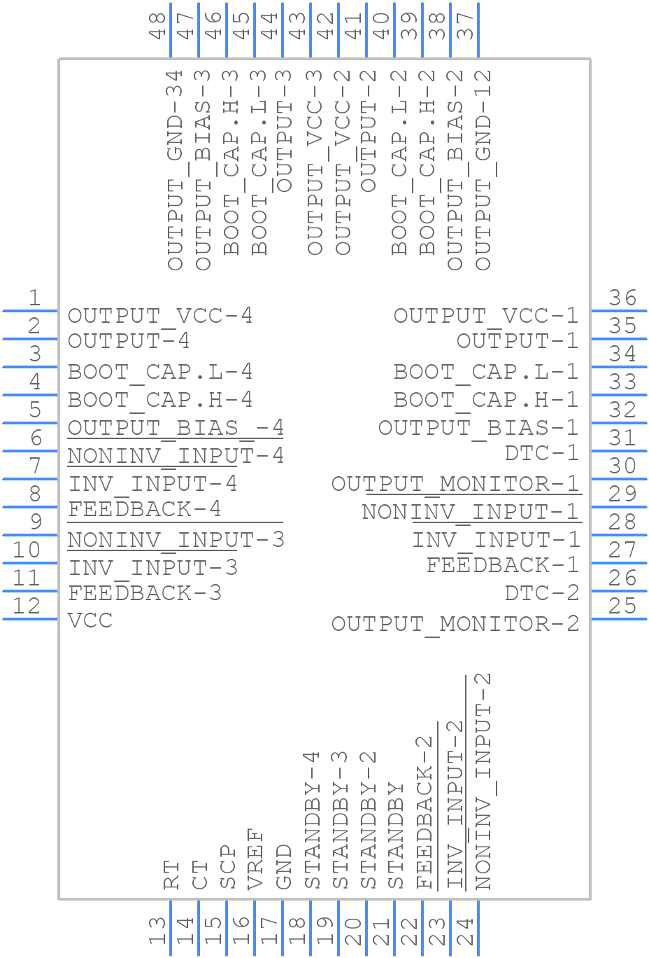 TL1464IPT - Texas Instruments - PCB symbol