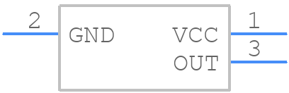 DRV5011ADLPGM - Texas Instruments - PCB symbol