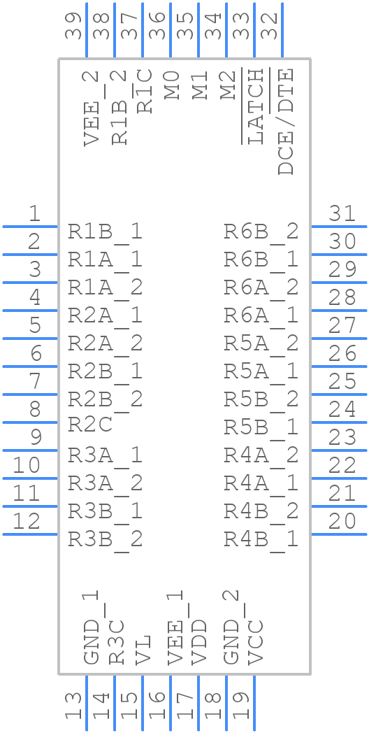 MAX13175EETU+ - Analog Devices - PCB symbol