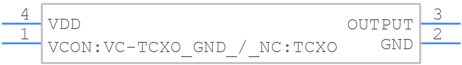 TYETCCSANF-32.000000 - TAITIEN - PCB symbol