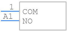 RA1H1C112R - E-Switch - PCB symbol