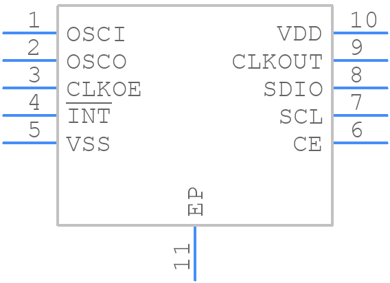 PCF85063BTL - NXP - PCB symbol