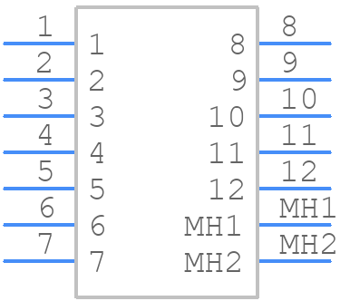 1290260000 - Weidmüller - PCB symbol