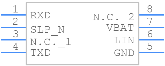 TJA1027T - NXP - PCB symbol
