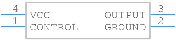 COM2305-100.000-EXT-T-TR - RALTRON - PCB symbol