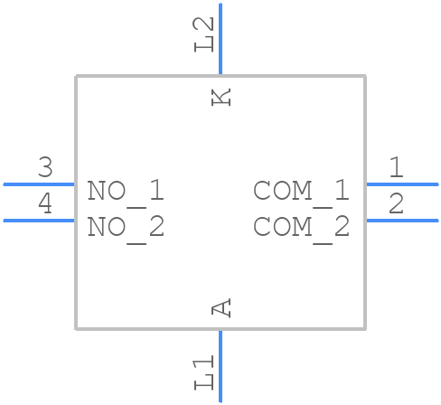 MCML4L12WQR - Multicomp Pro - PCB symbol