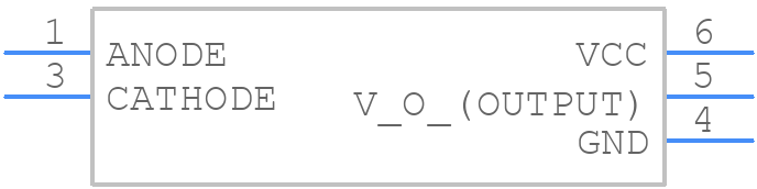 TLP2363(TPL,E - Toshiba - PCB symbol