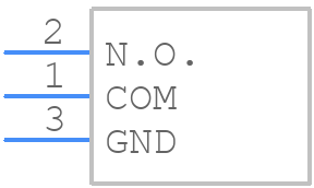 B3F-6150 - OMRON Electronics - PCB symbol