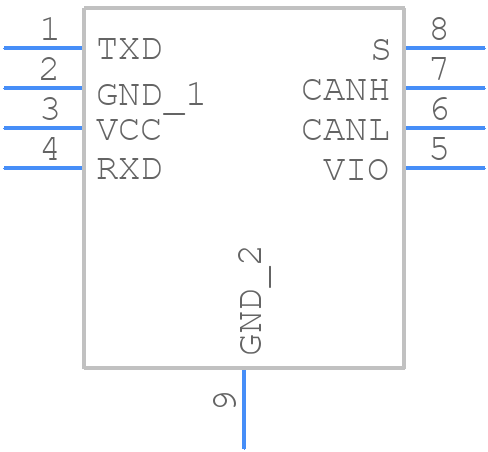 TJA1051TK/3 - NXP - PCB symbol