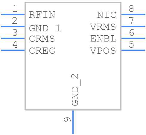 ADL5903SCPZN-R7 - Analog Devices - PCB symbol