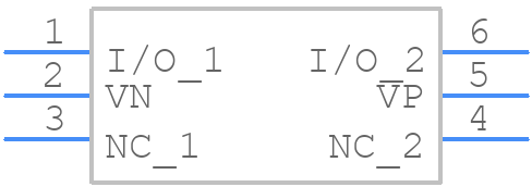 SNUP2114UCMR6T1G - onsemi - PCB symbol