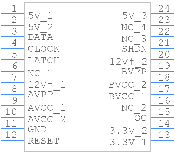 TPS2220ADBR - Texas Instruments - PCB symbol