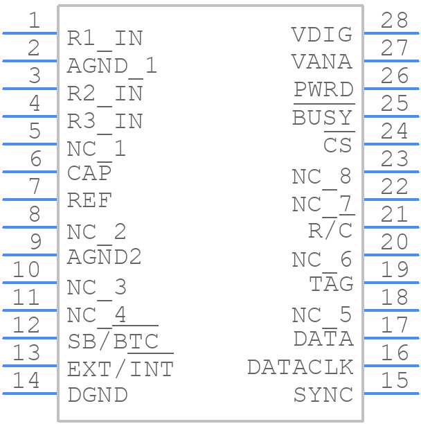 AD977ABRSZRL - Analog Devices - PCB symbol