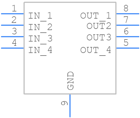 UCLAMP3324P.TCT - SEMTECH - PCB symbol