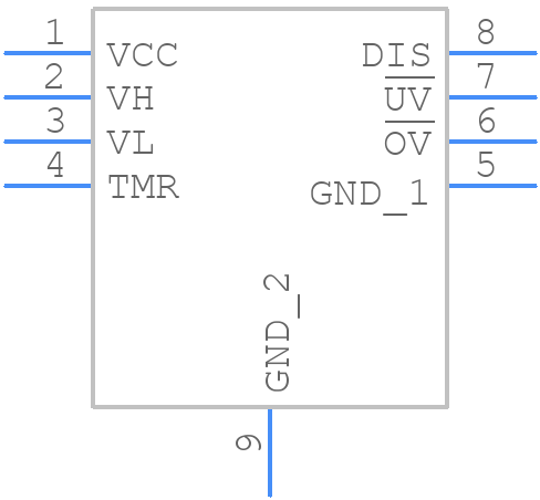 LTC2912IDDB-2#TRMPBF - Analog Devices - PCB symbol