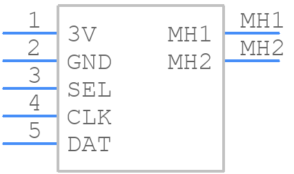 3492 - Adafruit - PCB symbol