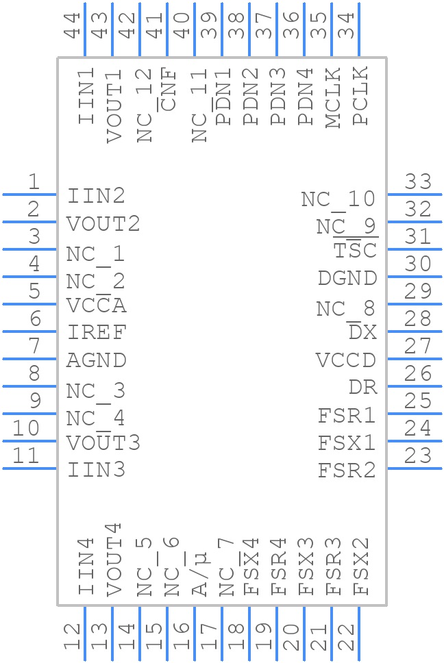 821024PPG - Renesas Electronics - PCB symbol