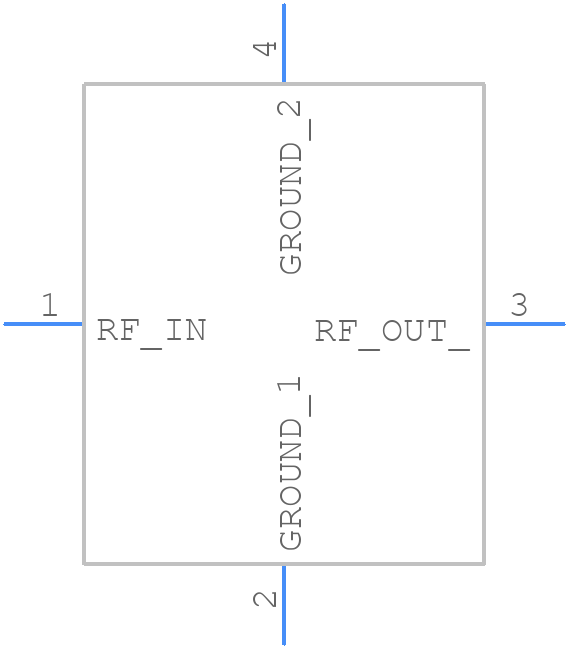 HFCN-1200+ - Mini-Circuits - PCB symbol