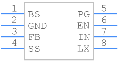 SY8253AIC - Silergy - PCB symbol