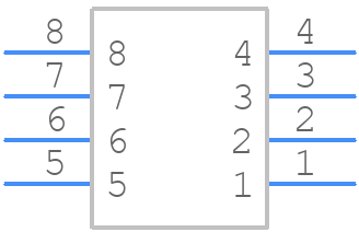 1053142308 - Molex - PCB symbol