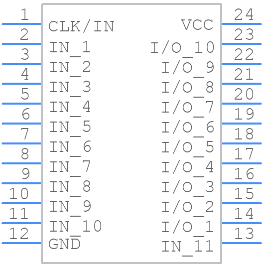 ATF22V10B-10GM/883 - Microchip - PCB symbol