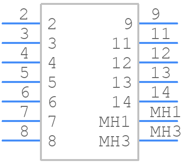 93755-5226 - Molex - PCB symbol